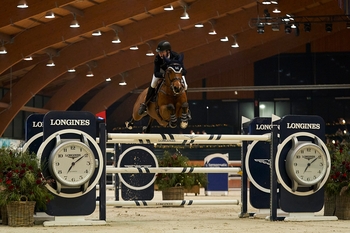 Harry Charles finishes second in the latest FEI Jumping World Cup Qualifier